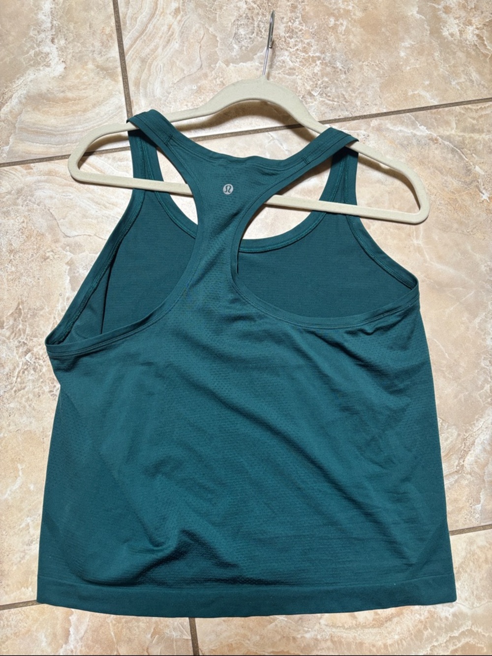 lululemon athletica Women's Deep Teal Racerback Tank Top 12